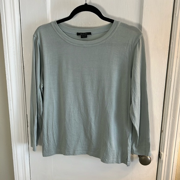 Mel & Lisa Crew Neck Top sz M - Picture 1 of 3